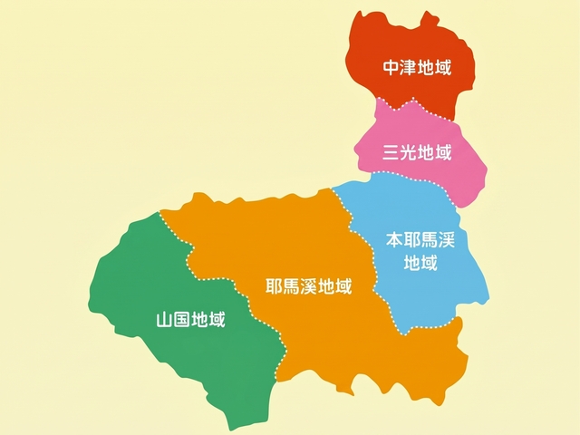 中津市マップ 中津市マップ