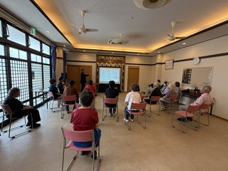 島田地区防災会の様子 島田地区防災会の様子