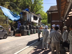 被災家屋の現況を確認