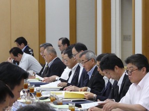 全国市長会 理事・評議員合同会議の様子