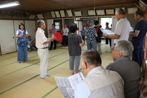盆踊りの様子