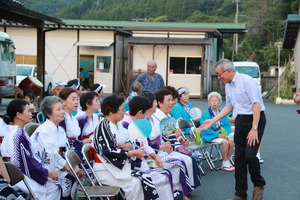 踊り手のみなさんとの交流