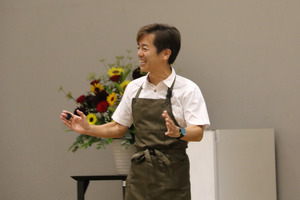 講師の山田亮さん 講師の山田亮さん