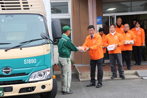 集荷の様子