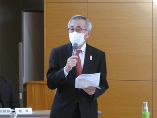 奥塚市長あいさつ