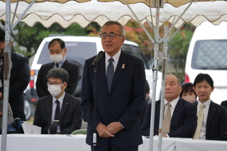 奥塚市長あいさつ