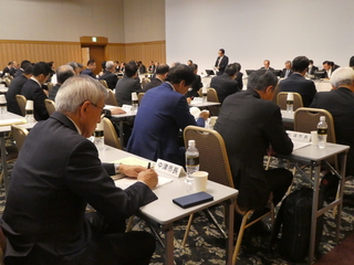 理事・評議員合同会議の様子