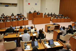議場の様子