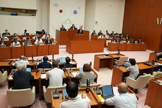 議場の様子