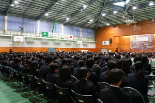 入学式の様子
