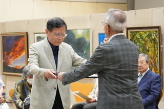 表彰式の様子 表彰式の様子